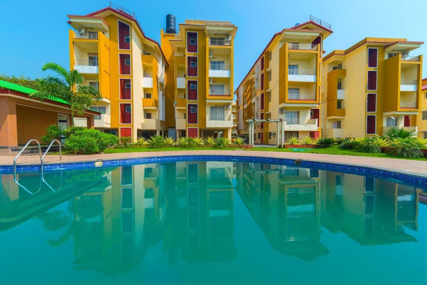 Fabhotel Ocean View Apartment - Nr Dabolim Airport Old Goa Bagian luar foto