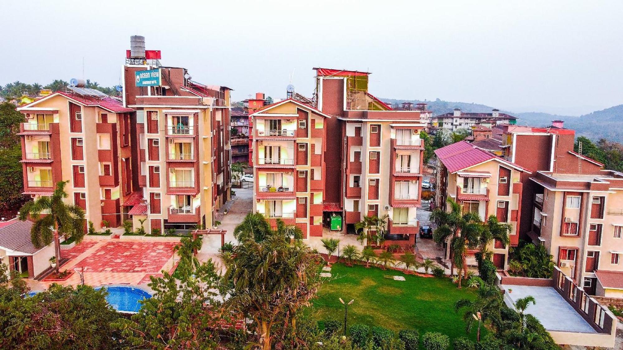 Fabhotel Ocean View Apartment - Nr Dabolim Airport Old Goa Bagian luar foto